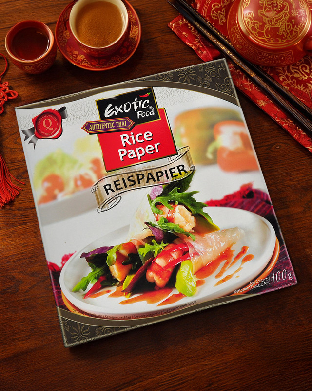 Rīsu papīrs Exotic Food, 100 g, 22 cm