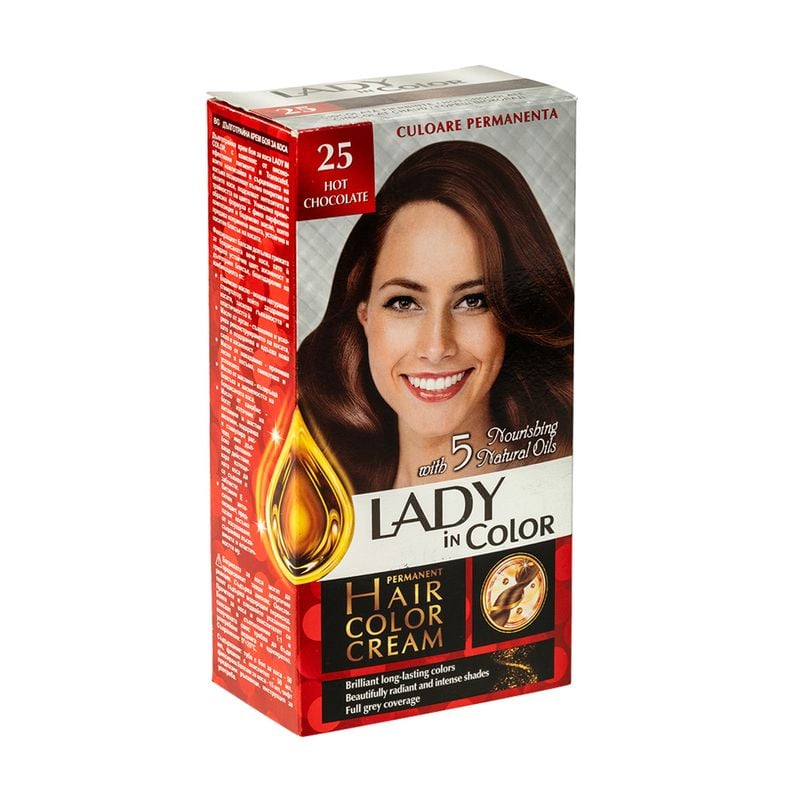 Matu krēmkrāsa, Lady in Color, dažādi veidi