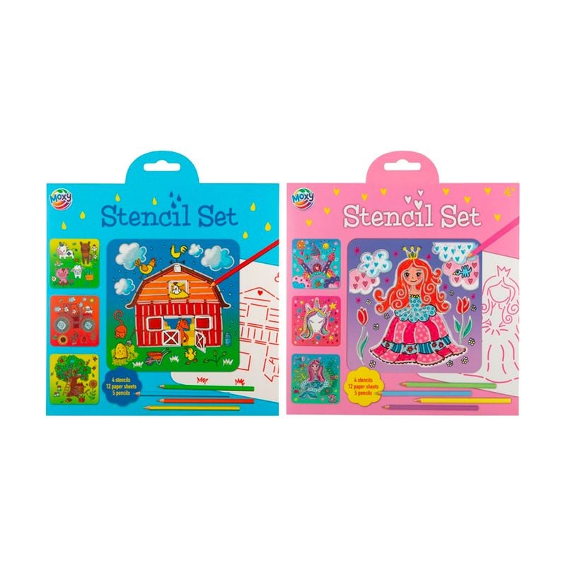 Zīmēšanas komplekts ar 5 zīmuļiem, 12 lapas