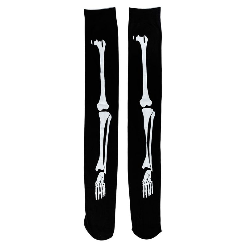 Karnevāla garās zeķes Halloween, dažādi veidi
