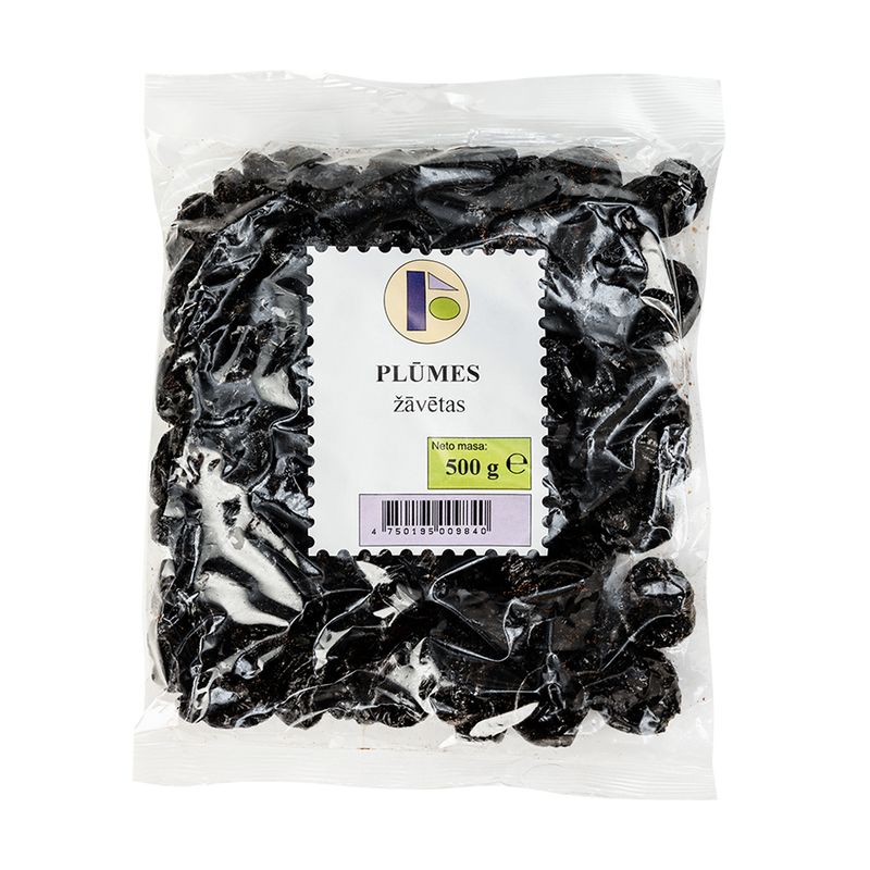 Žāvētas melnplūmes, 500 g