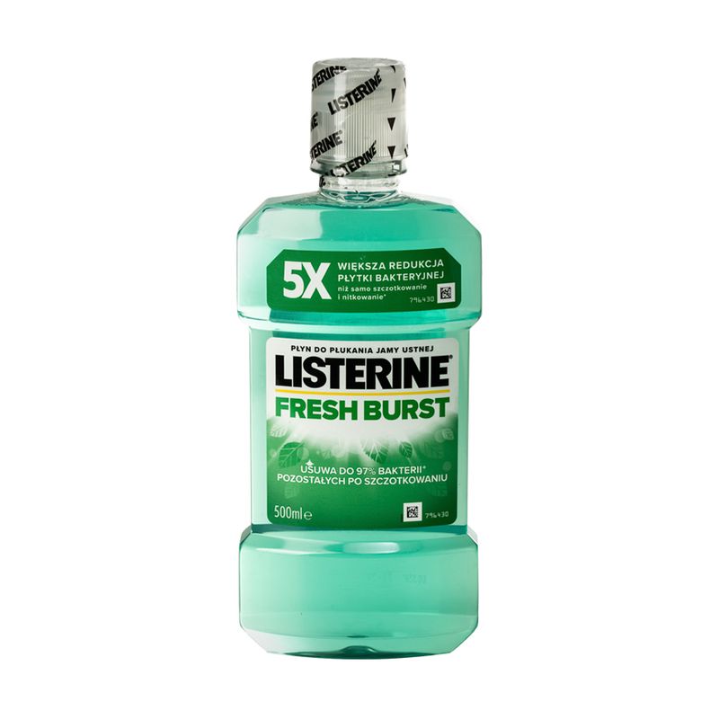 Mutes dobuma skalošanas līdzeklis Listerine, 500 ml