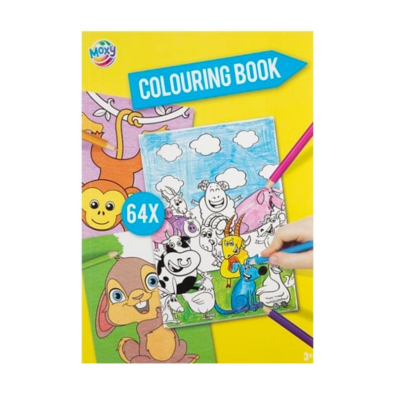Krāsojama grāmata A4, 64 lapas