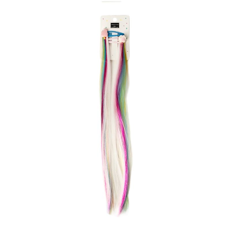 Matu sprādze ar krāsainām šķipsnām, 2 gab